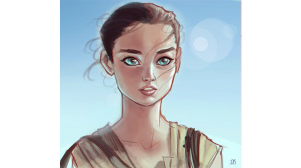 ODA A REY, DE STAR WARS.