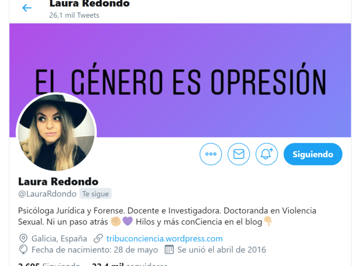 Las mal llamadas identidades de género en 25 tweets de @lauraRdondo