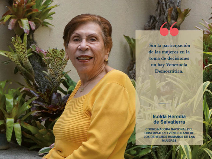 ¿Quién es Isolda Heredia de Salvatierra?